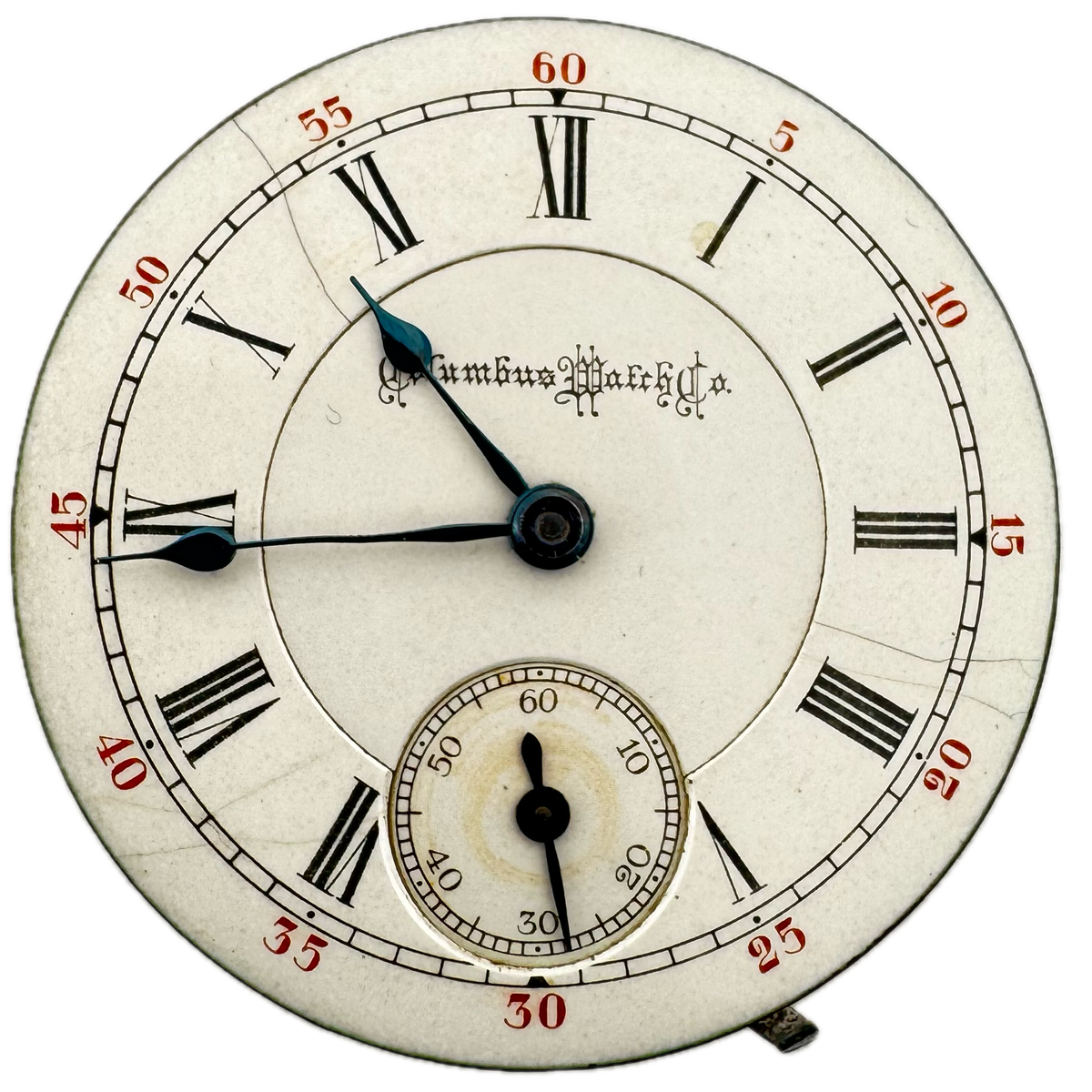Columbus Watch Co. Two Tone 1891