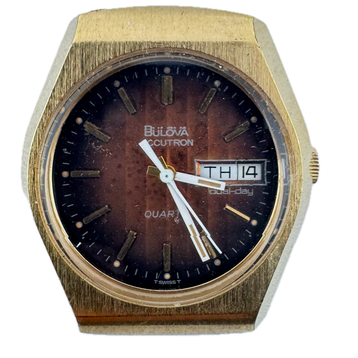 Bulova Accutron Day Date 1977