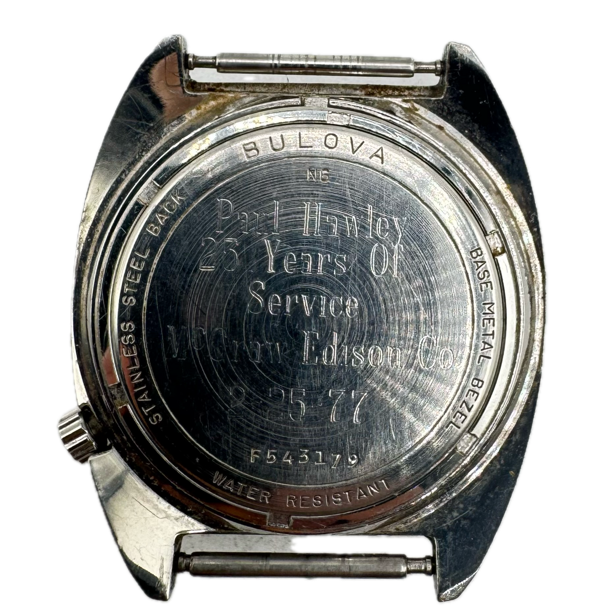 Bulova Diamond Accuquartz Date 1976