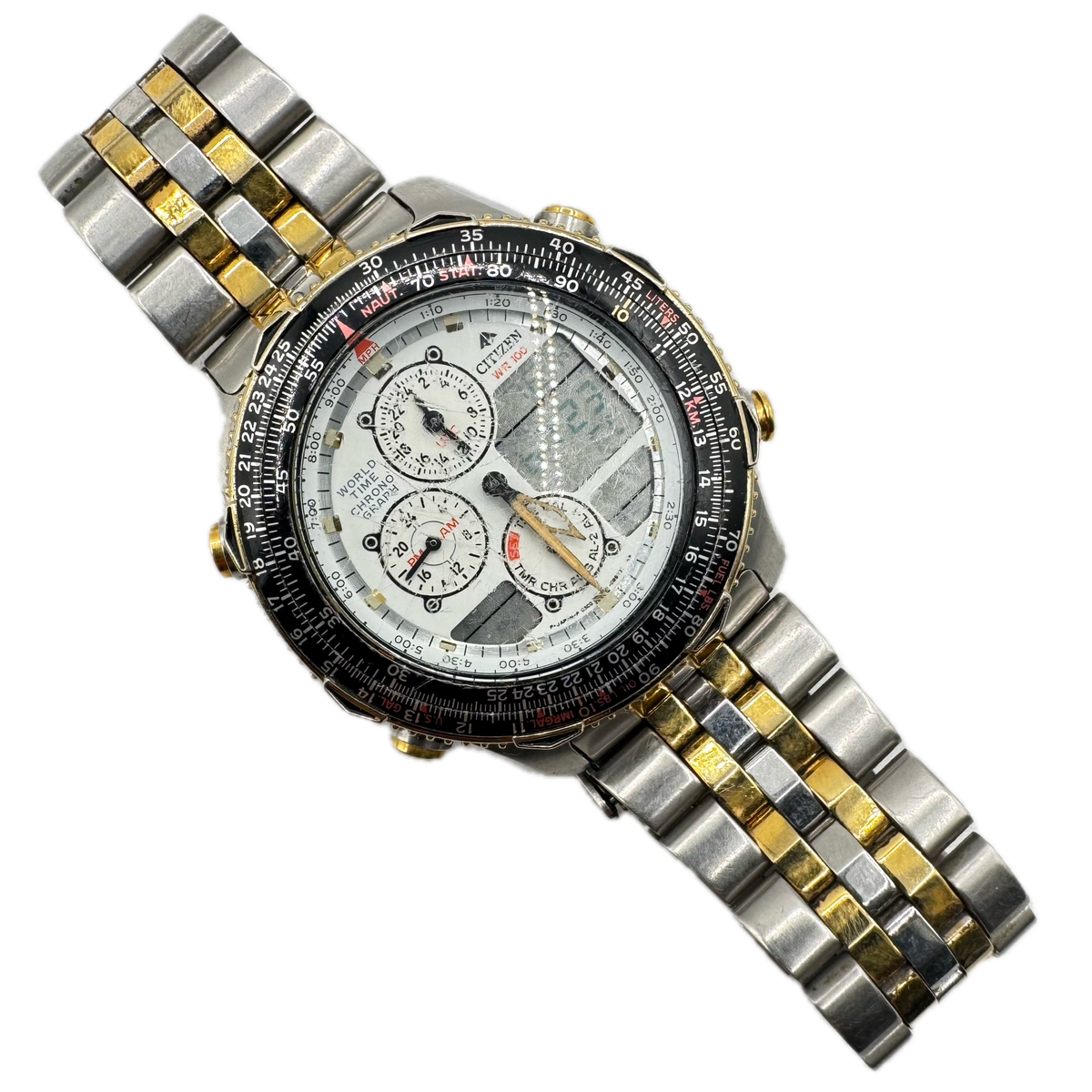 Citizen World Time Pilot Choronograph C300-Q0026