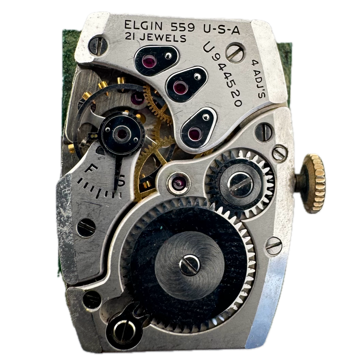 Lord Elgin Art Deco Dial