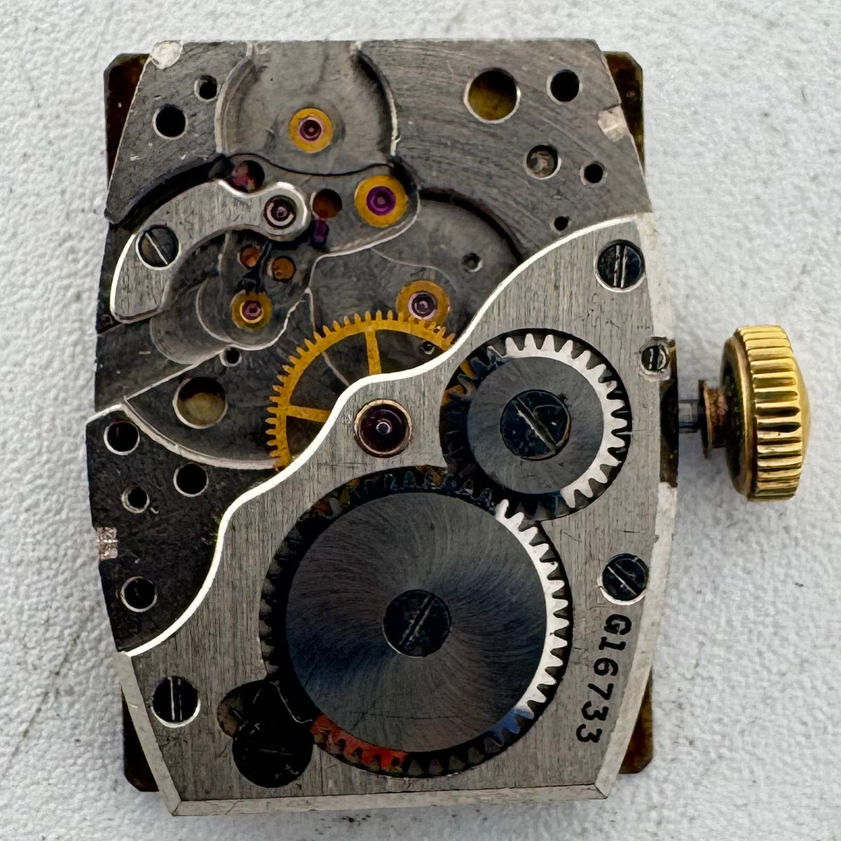 Hamilton Art Deco Dial 1935