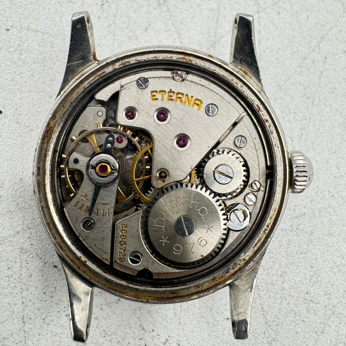 Eterna Silver Dial 1954
