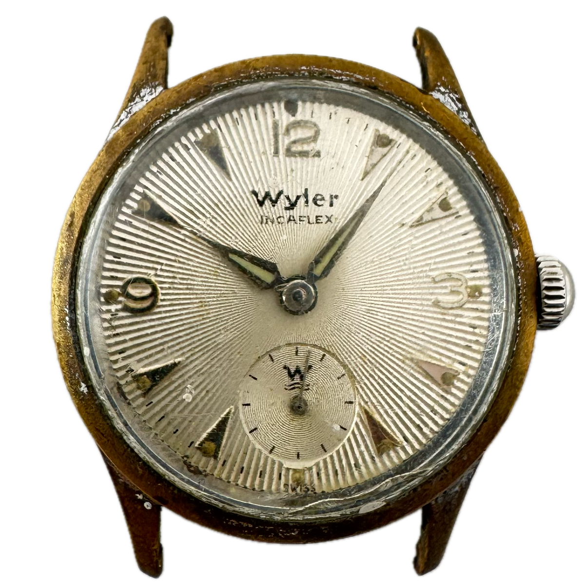 Wyler Incaflex Sunburst Dial 1950