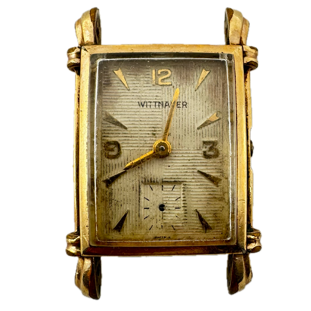 Wittnauer Art Deco Fancy Lugs 1950