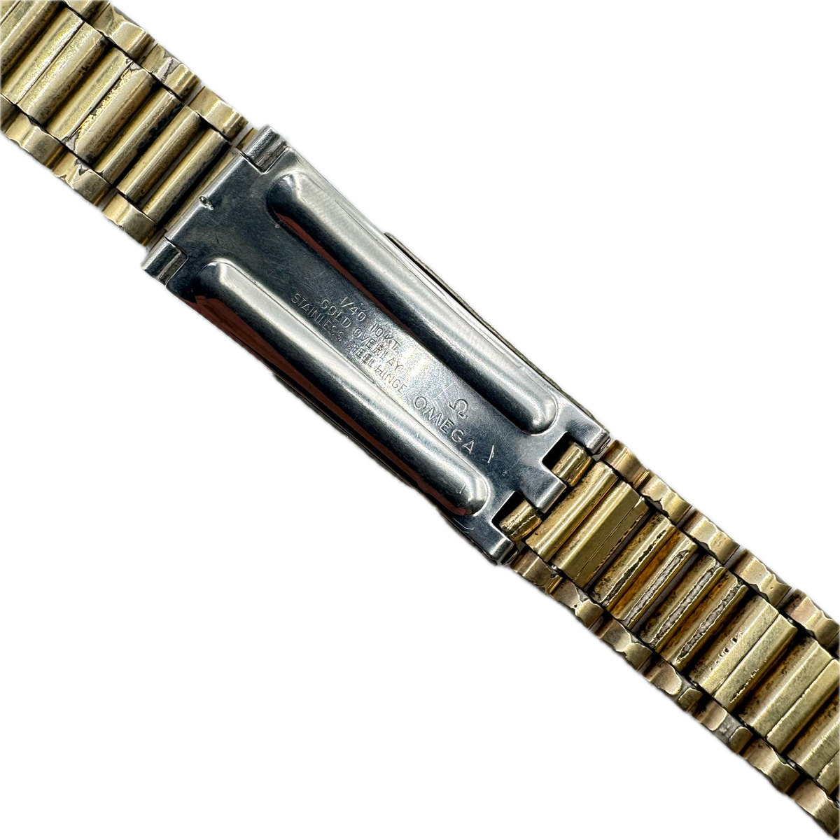 Omega 1125 Folded Flat Link Seamaster 1976