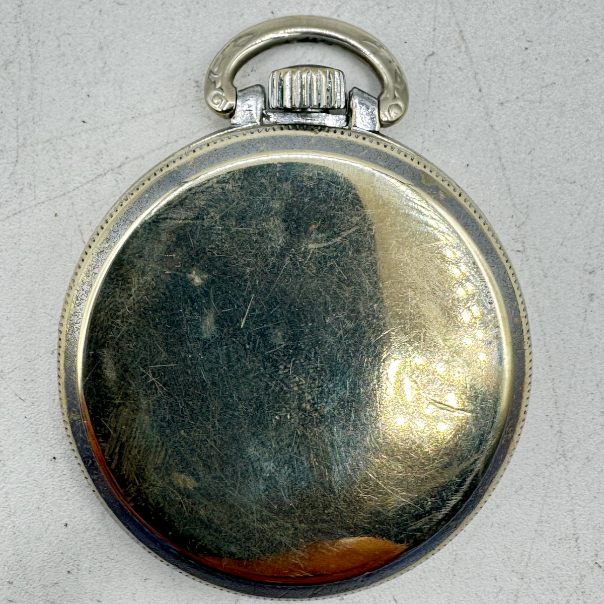 Waltham Boxcar Dial Coin Edge 1945