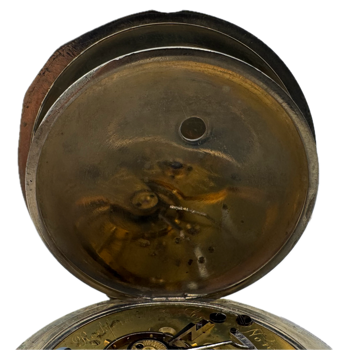 Rockford Watch Co, Single Sunk Roman Dial 1877