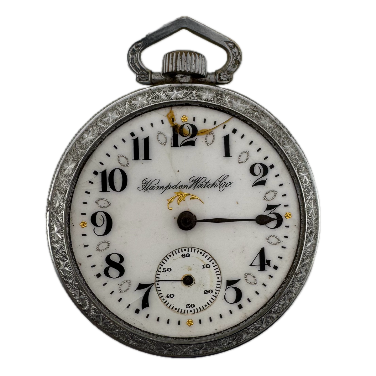 Hampden Watch Co. Fancy Dial 1912