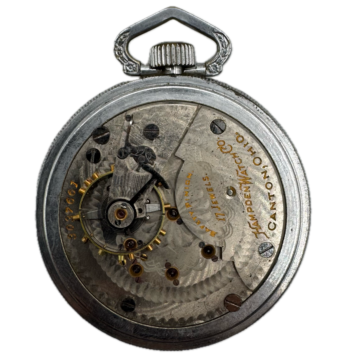 Hampden Watch Co. Fancy Dial 1912