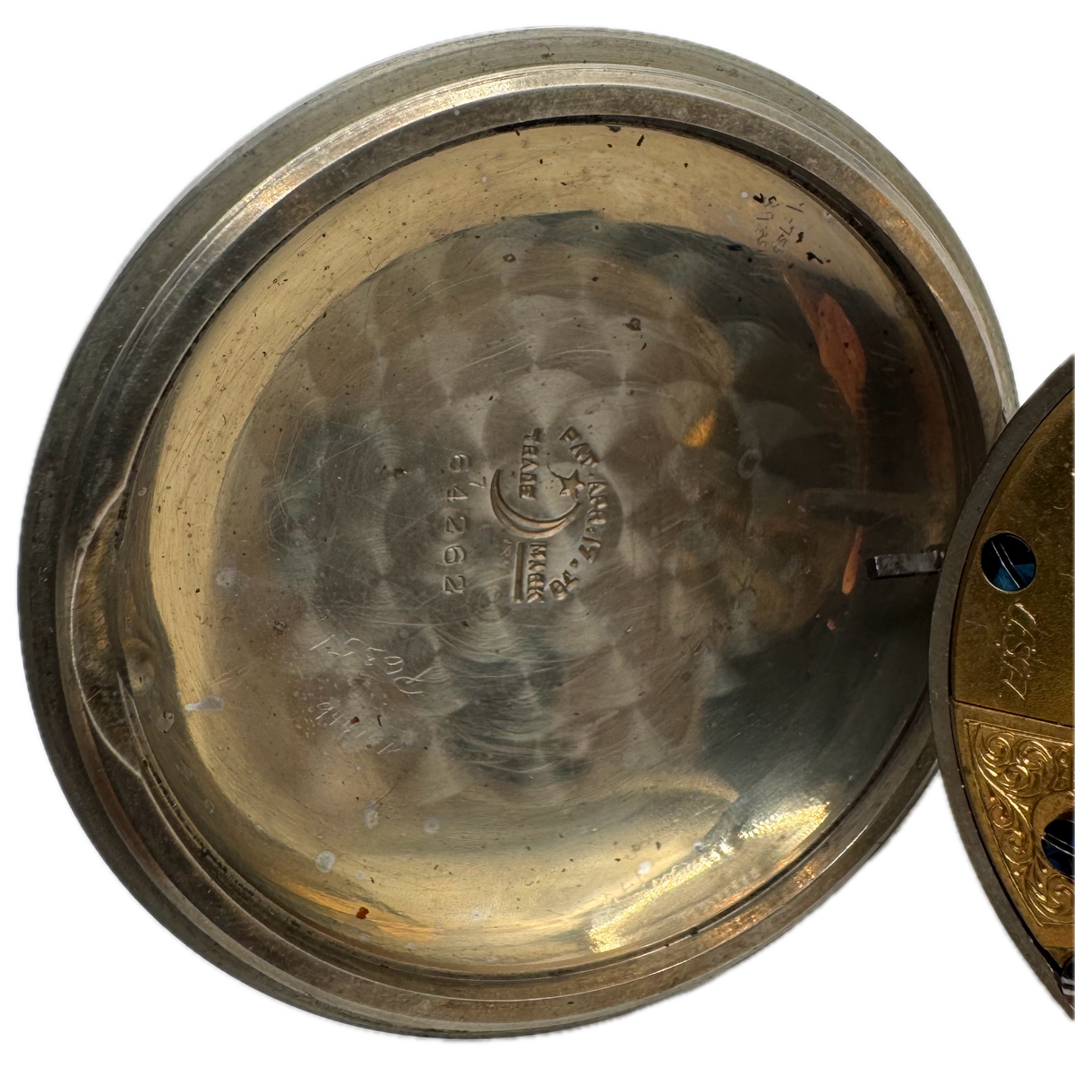 Elgin Natl. Watch Co. Single Sunk Gilt 1896