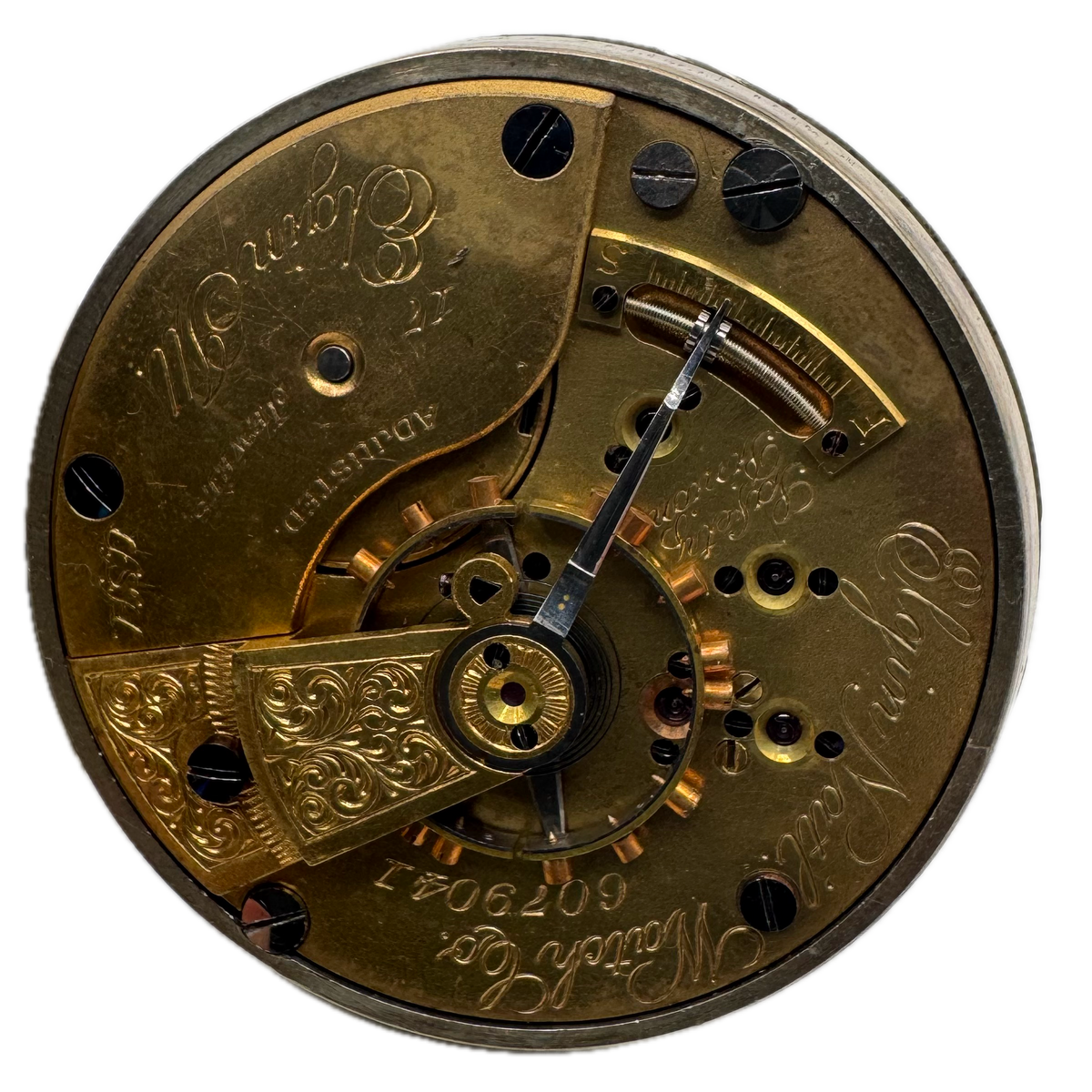 Elgin Natl. Watch Co. Single Sunk Gilt 1896