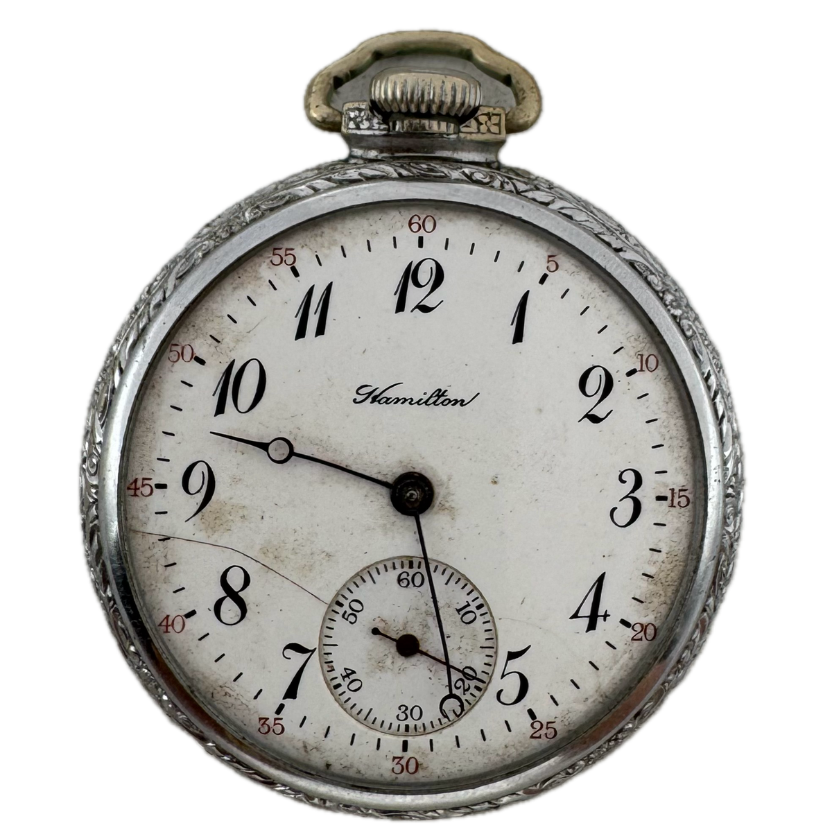 Hamilton Single Sunk Pinstriped 1913