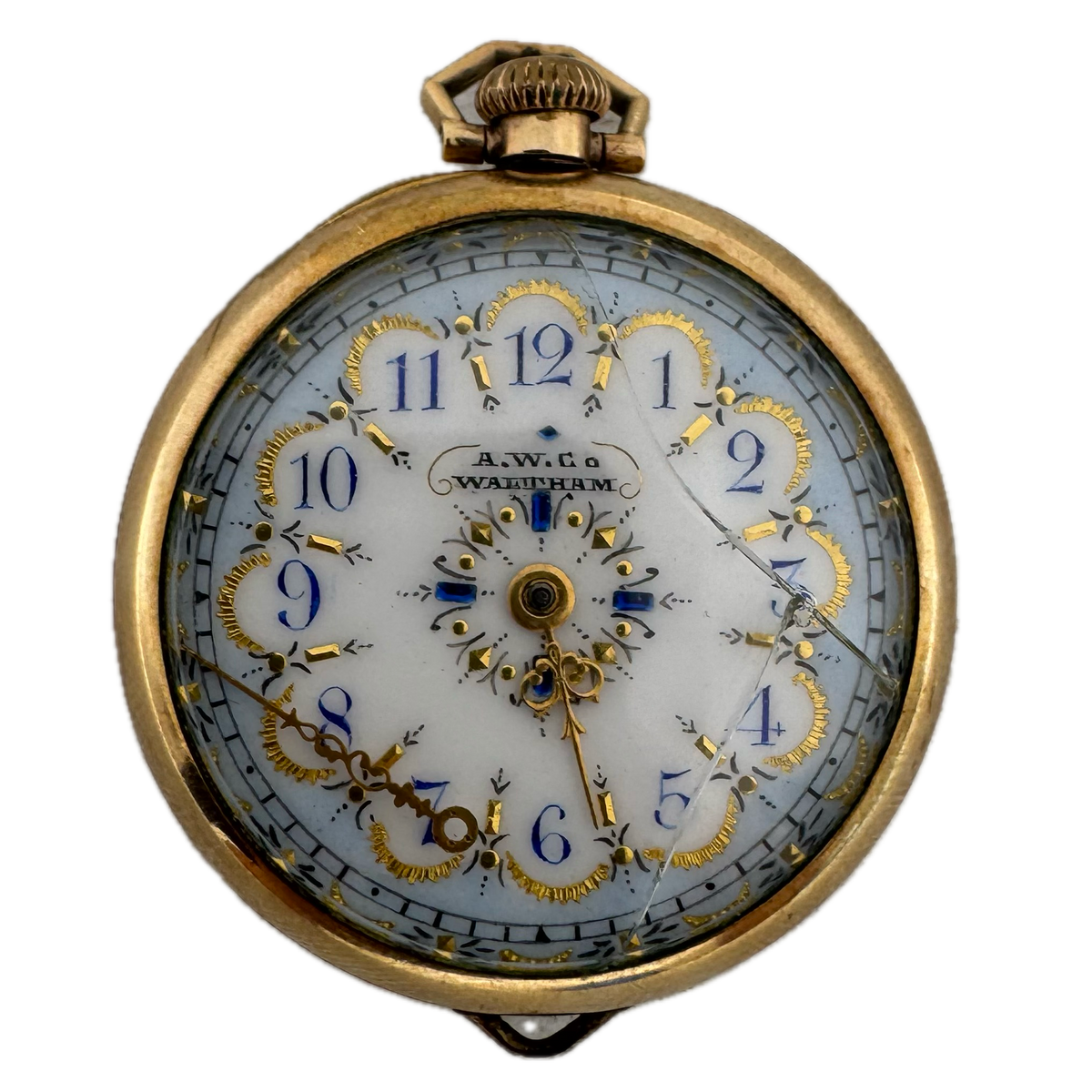 A. W. Co. Waltham Multicolor Fancy Dial 1891