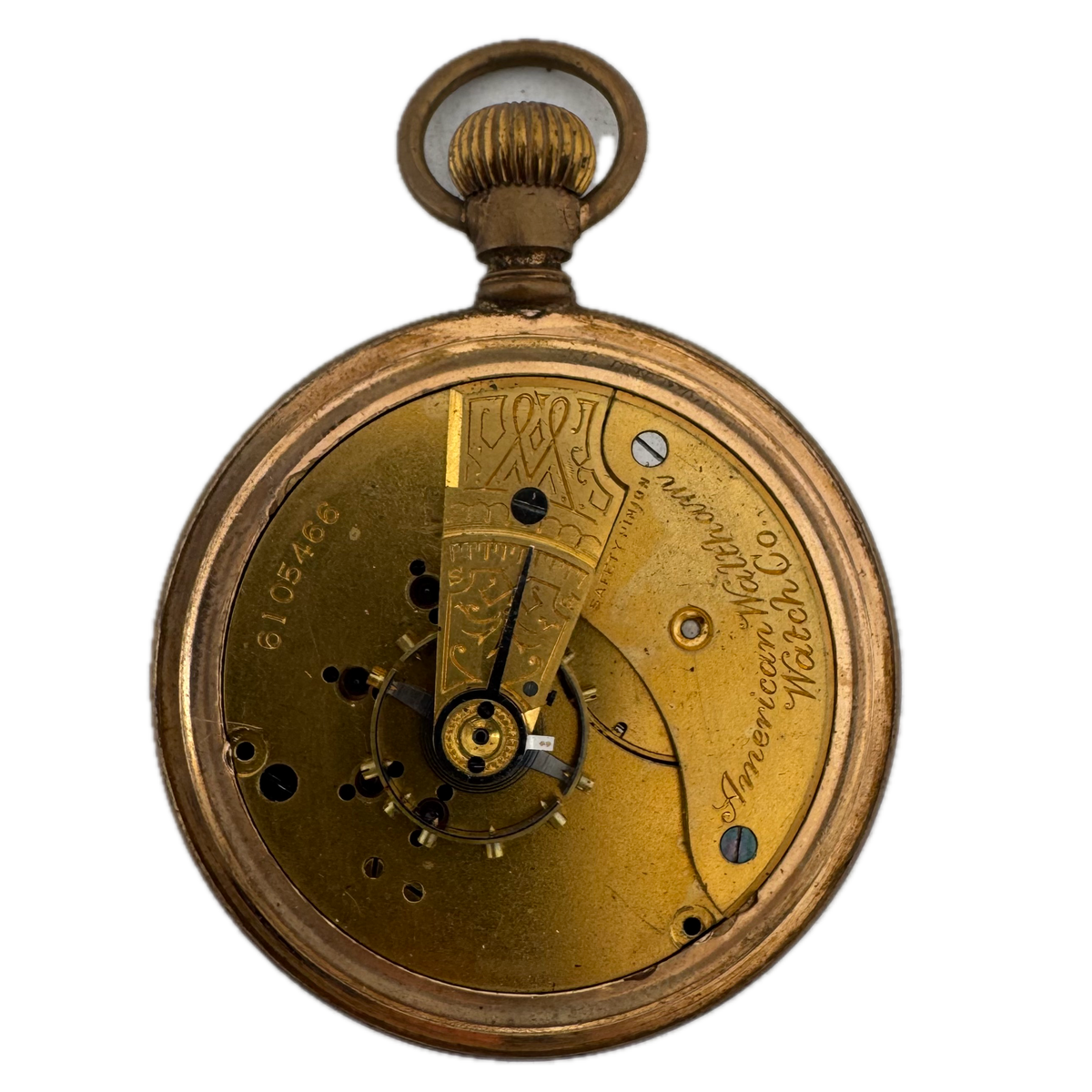 American Waltham Watch Co. Single Sunk 1883