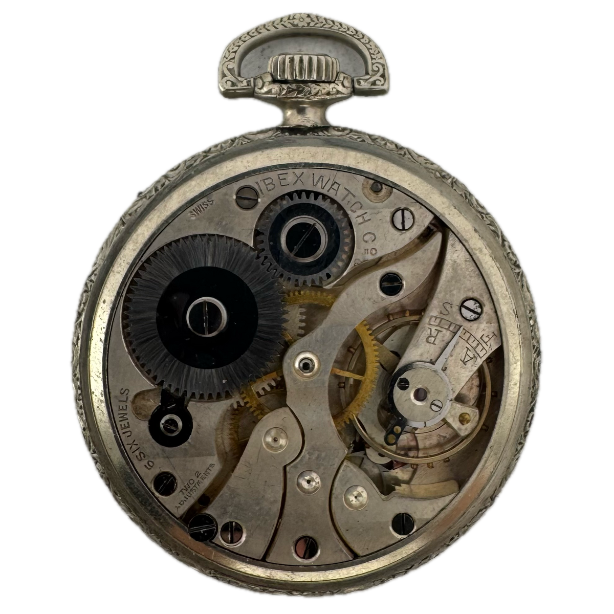 Ibex Watch Co Art Deco Metallic Dial