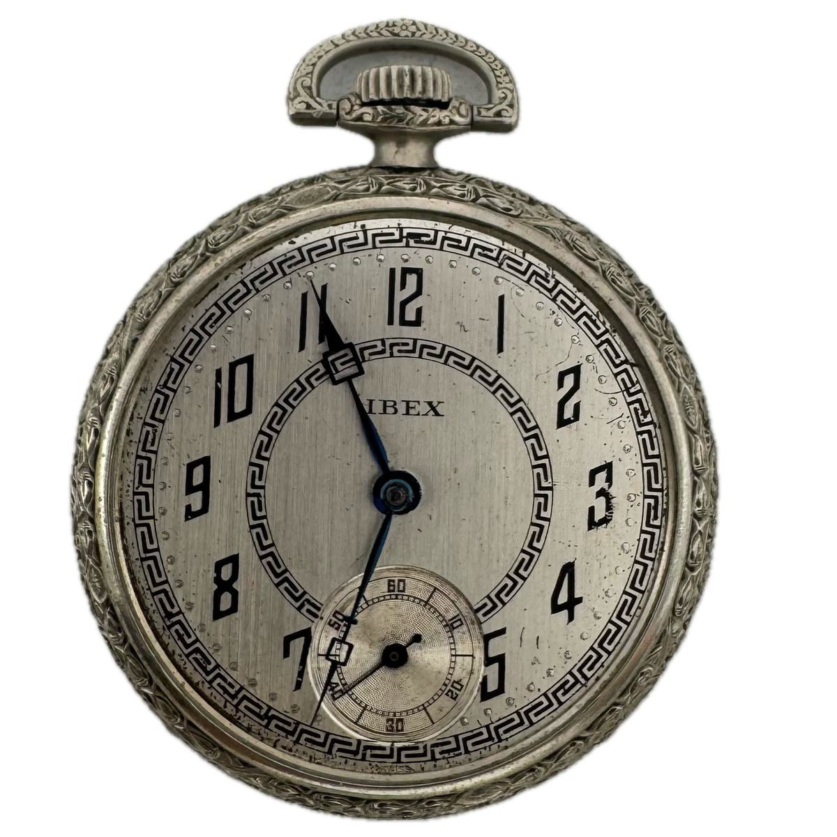 Ibex Watch Co Art Deco Metallic Dial