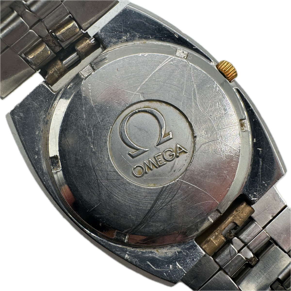 Omega Megaquartz Fluted Day Date 196.0033/396.0822