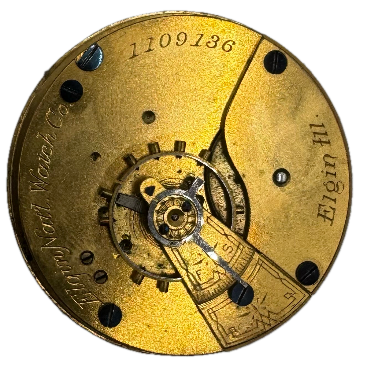 Elgin Natl. Watch Co. Gilt Full Plate 1883