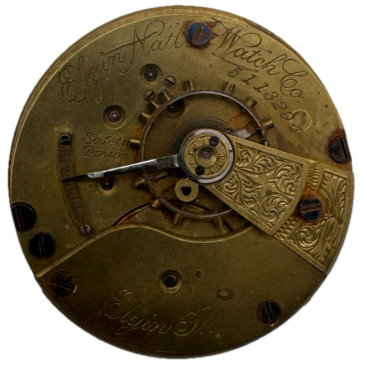Elgin Natl. Watch Co. Gilt Finish Full Plate 1894