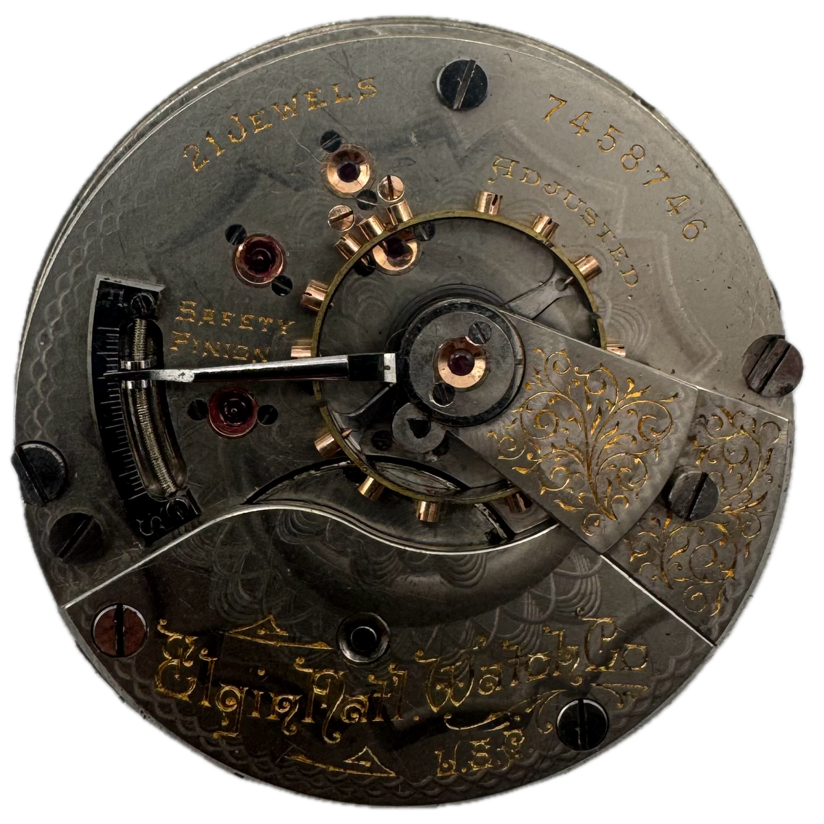 Elgin Double Sunk 1898