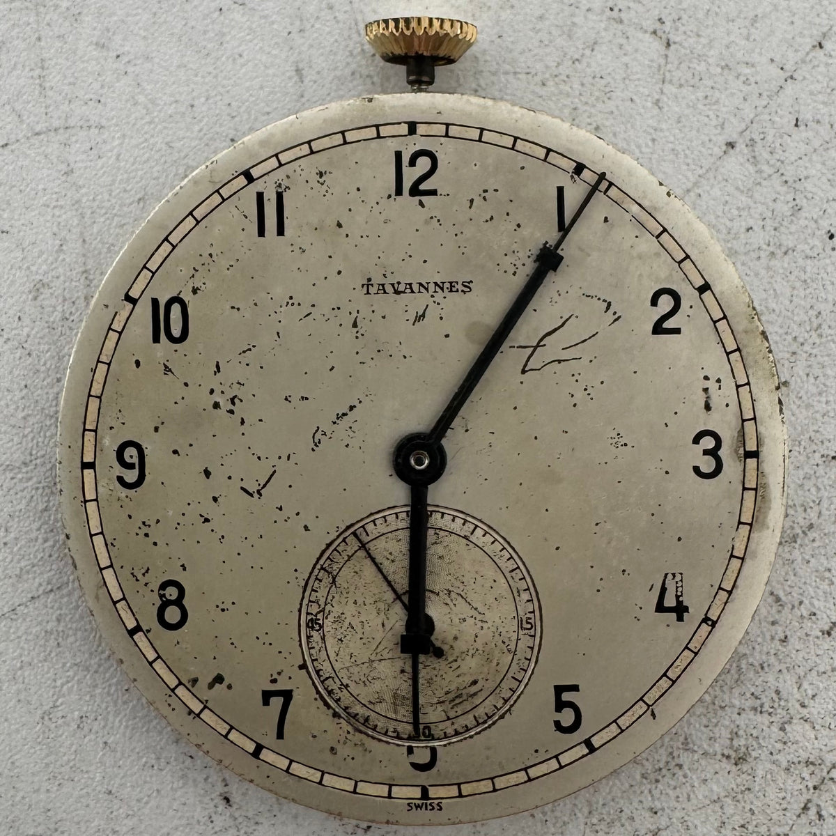 Tavannes Art Deco Dial