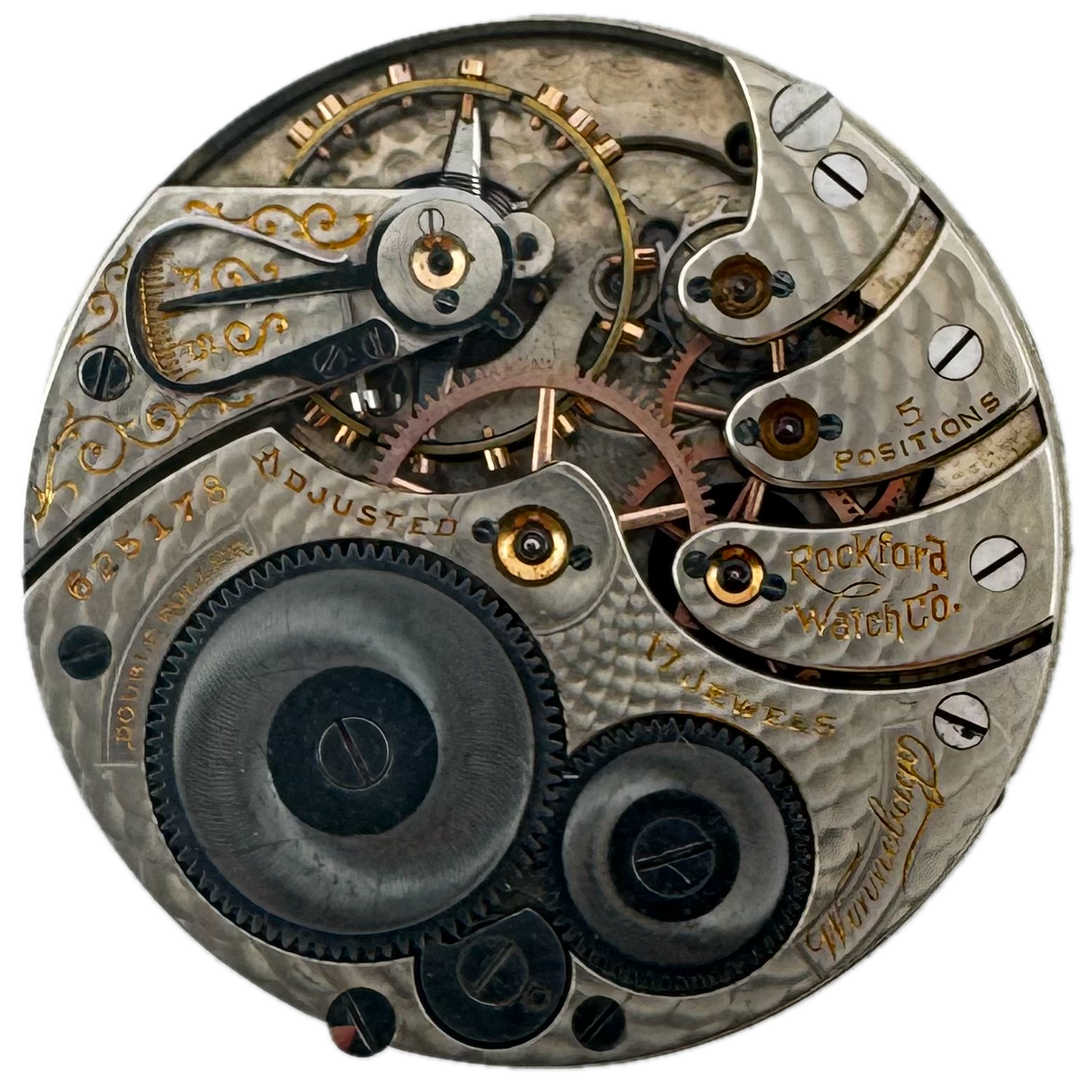 Rockford Double Sunk Dial Winnebago 1903