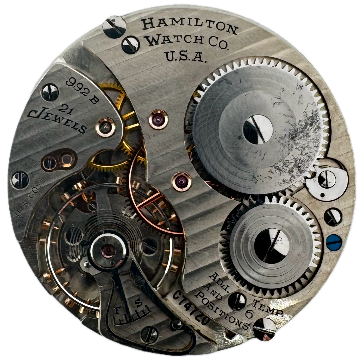 Hamilton Montgomery Dial 1943