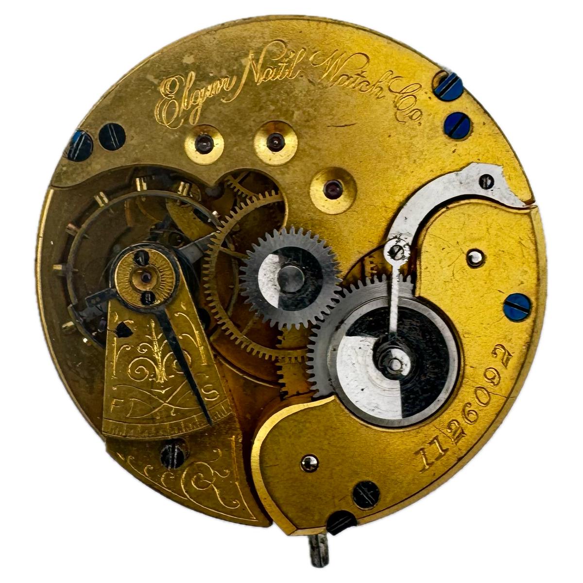 Elgin Natl. Watch Co. Roman Dial 1883