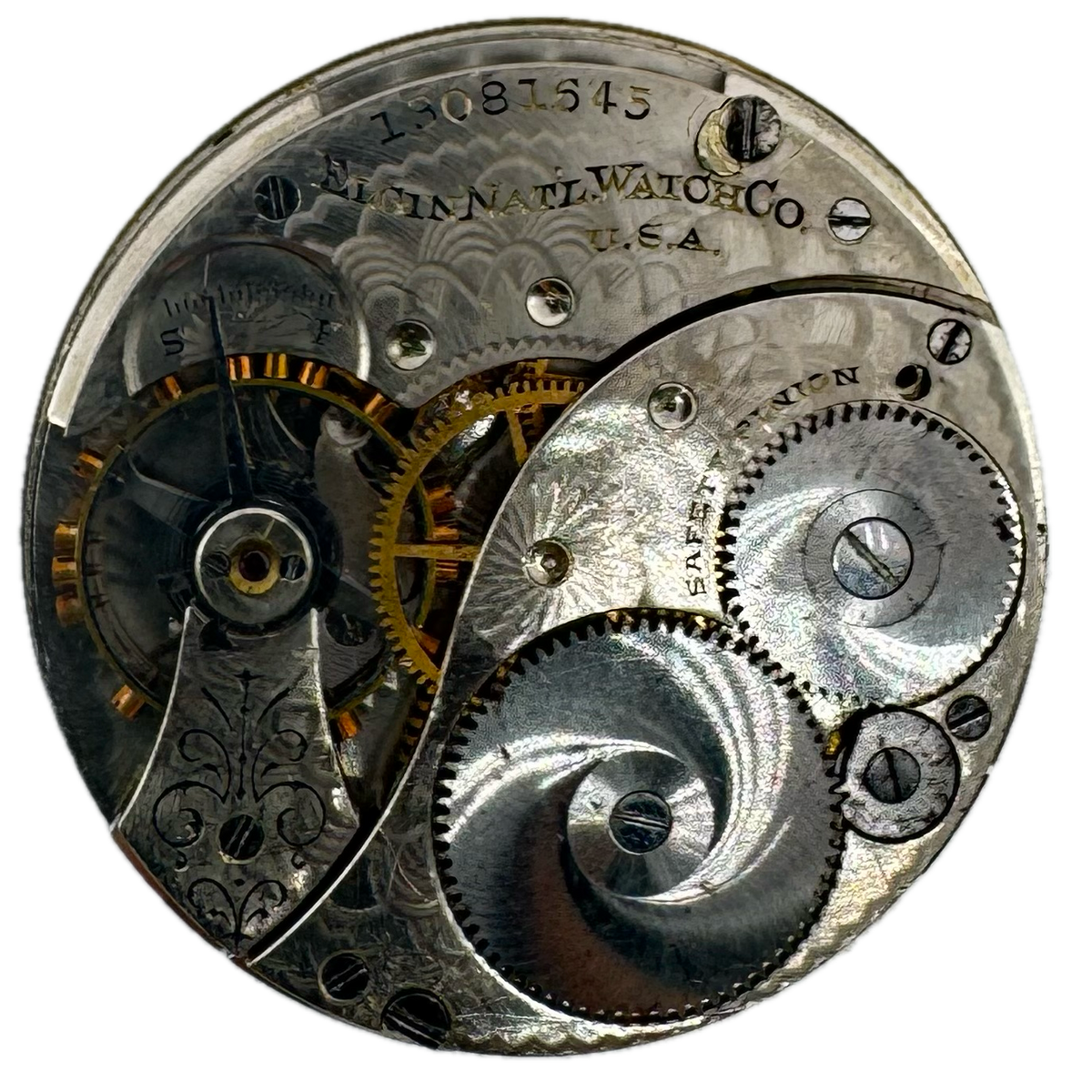 Elgin Multicolor Fancy Dial 1908