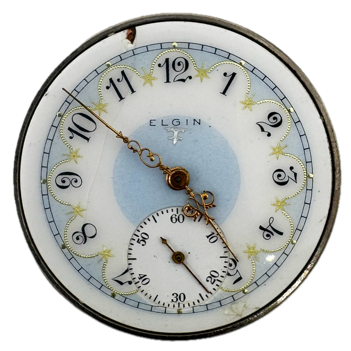 Elgin Multicolor Fancy Dial 1908