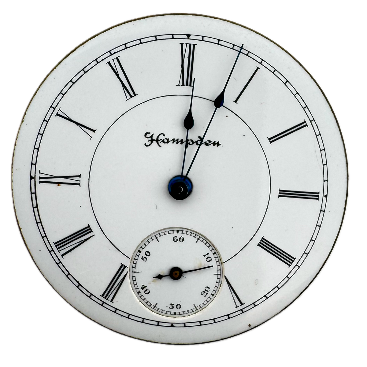 Hampden Single Sunk Roman Dial 1894
