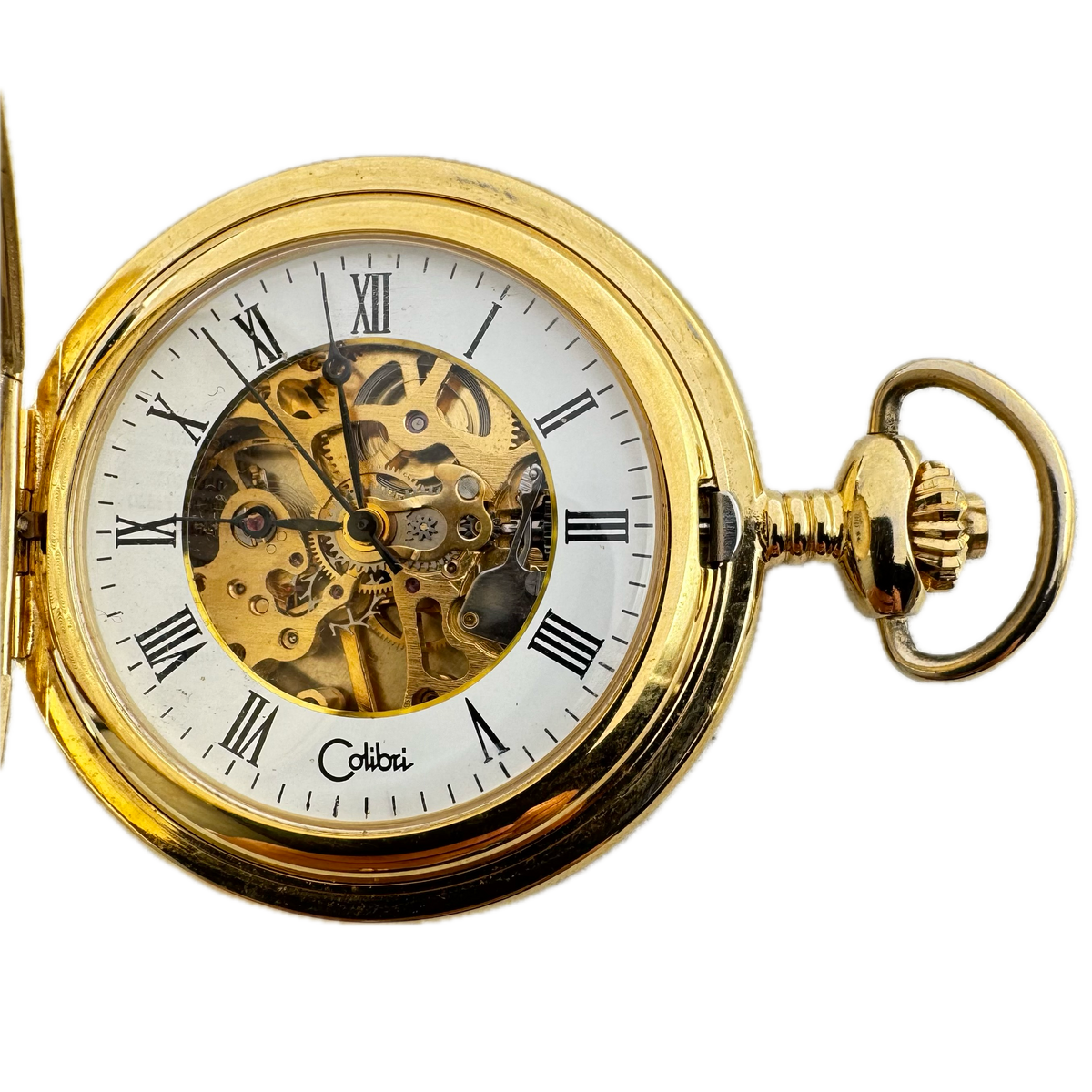 Colibri Skeletonized Roman Dial