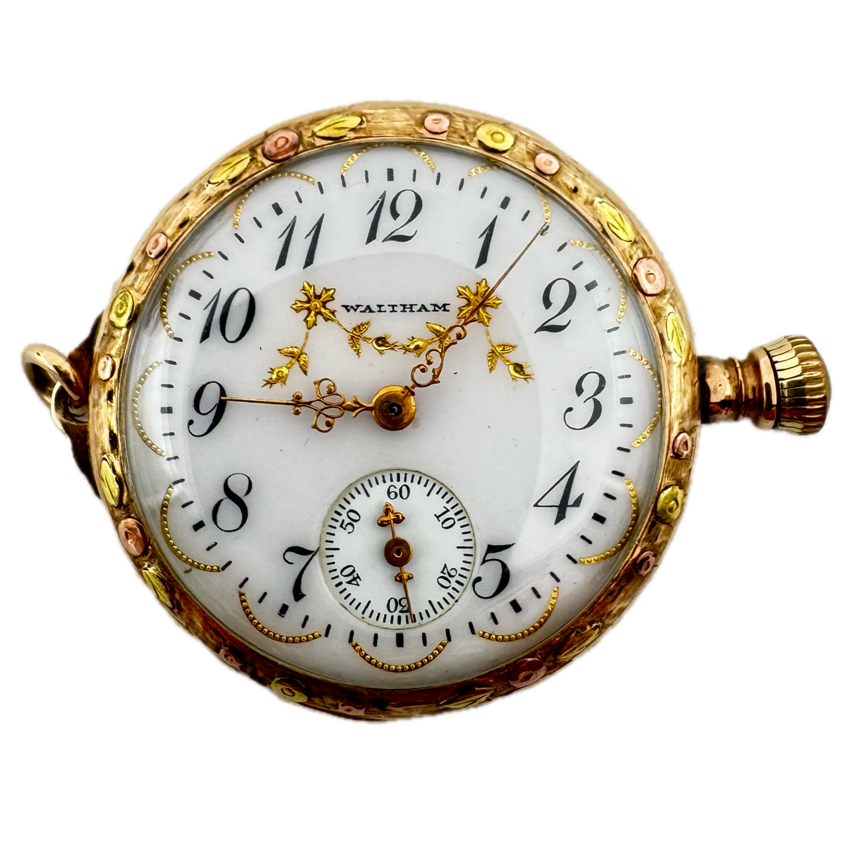 Waltham Tricolor Nature Bird & Floral 1907