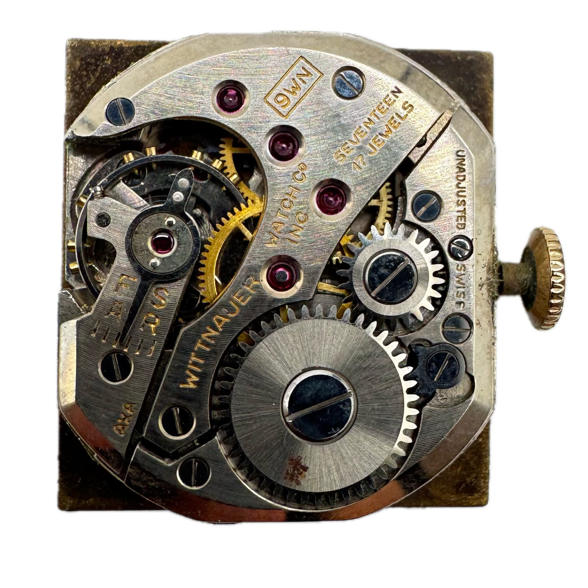 Wittnauer Square Silver Dial