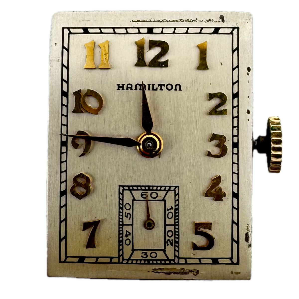 Hamilton Metallic Art Deco 1951