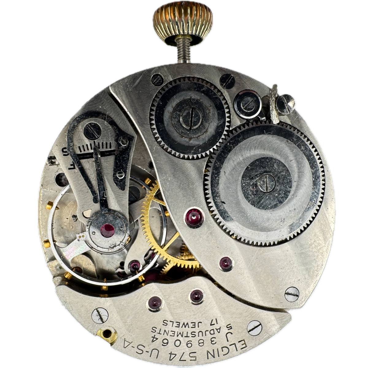 Elgin Boxcar Dial 1948