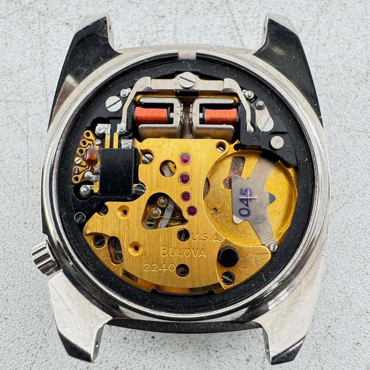Bulova Accuquartz "J" Diamond Insignia 1972