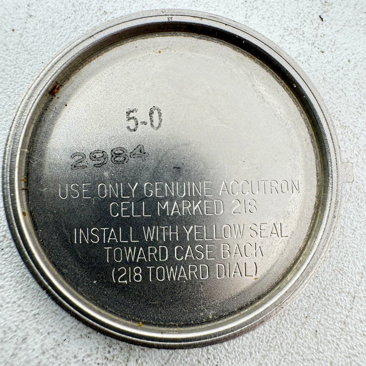 Bulova Accutron Date 1970