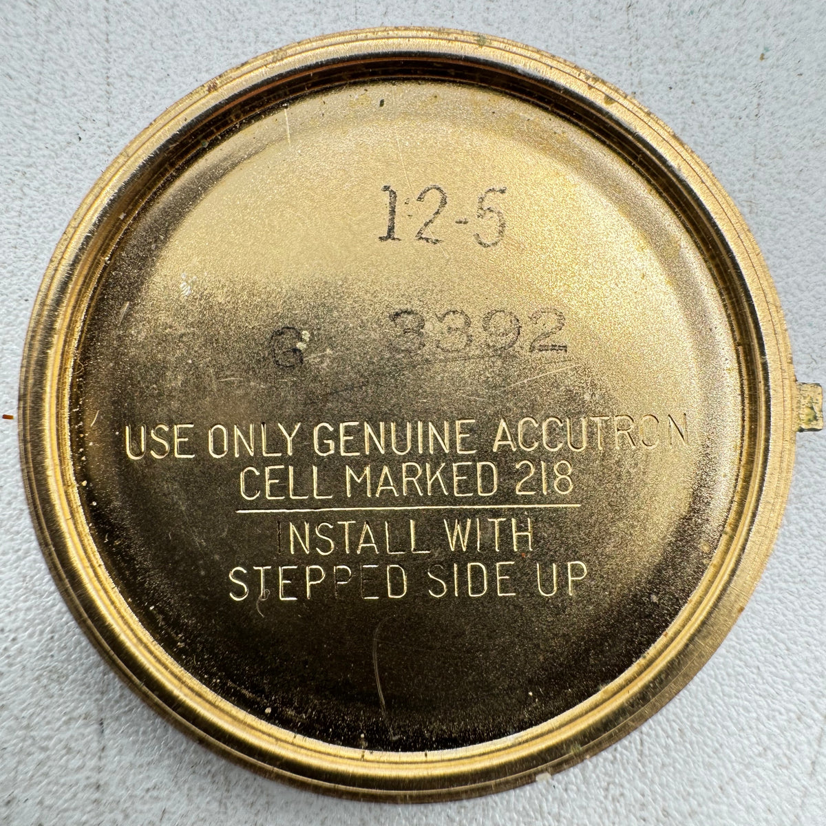 Bulova Accutron Sunburst Dial 1975