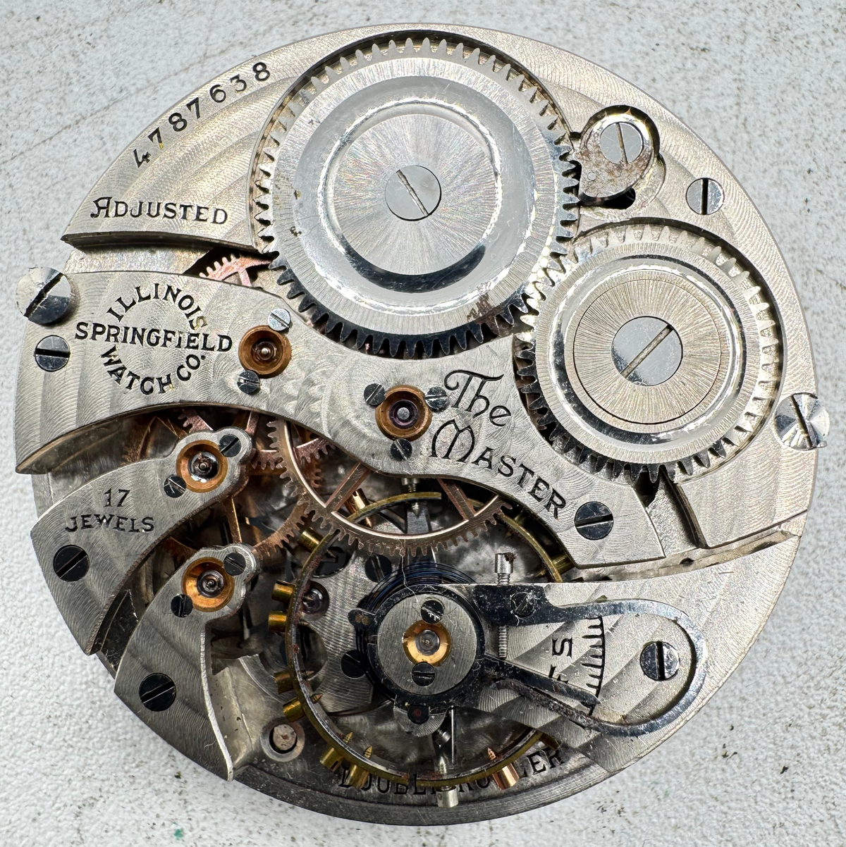 Illinois The Master Metallic Dial 1926