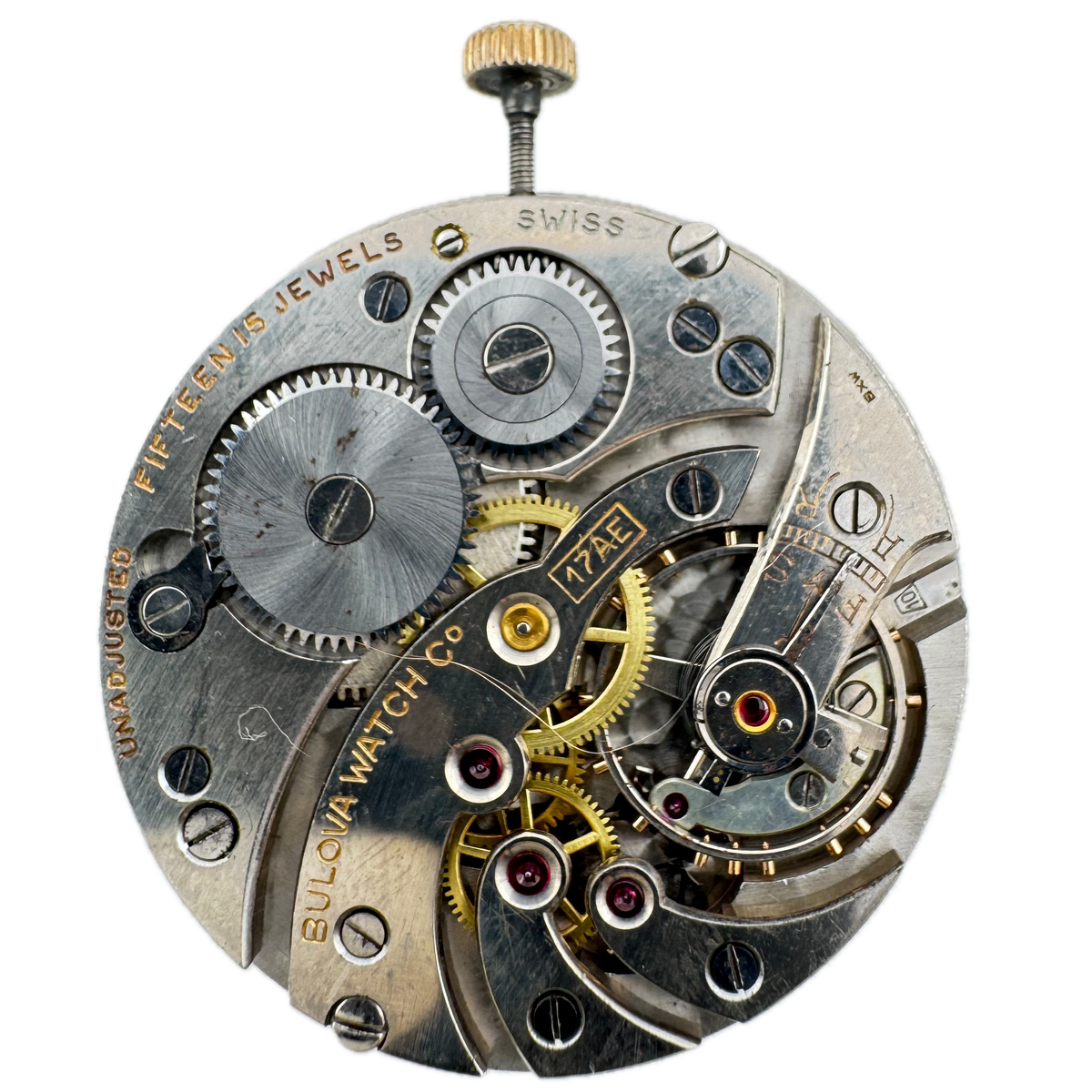Bulova Art Deco Two Tone 1940