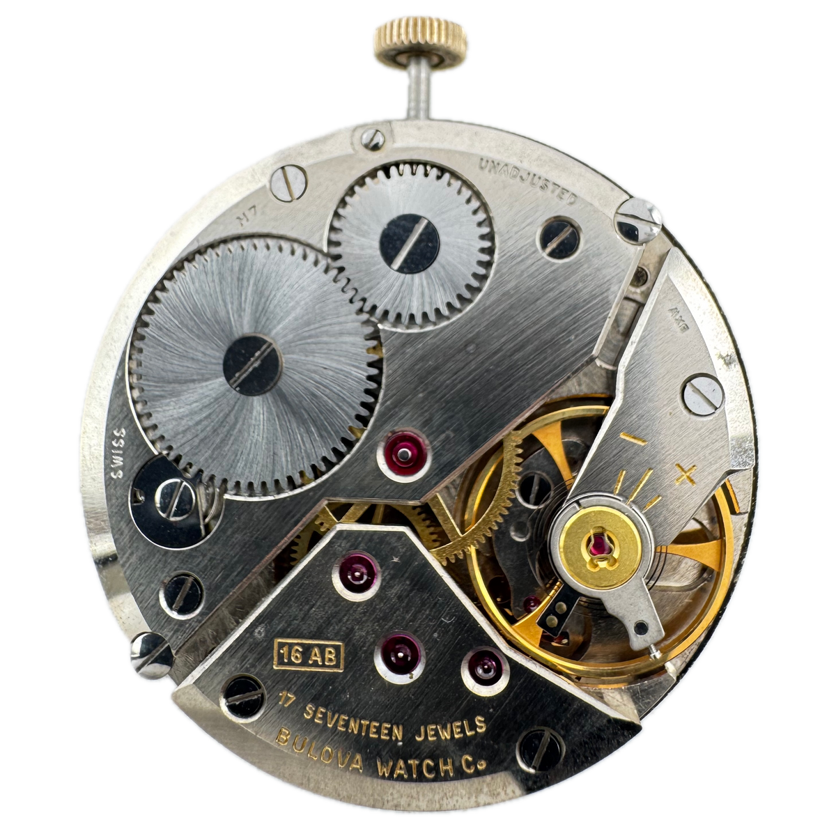 Bulova Silver Linen Dial 1967