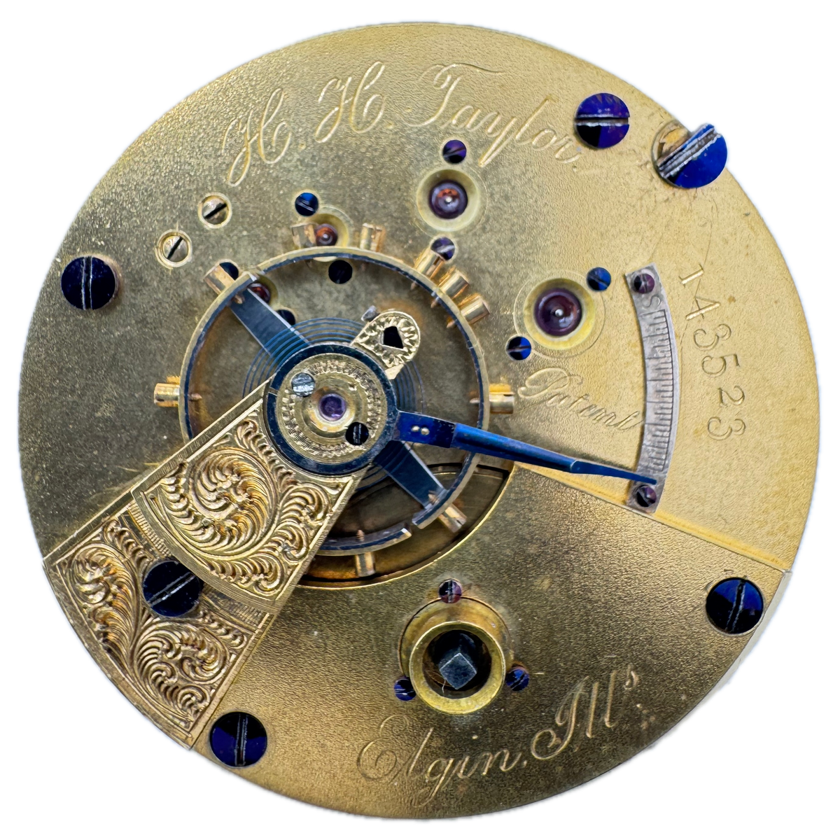National Watch Co. Elgin H.H. Taylor 1871