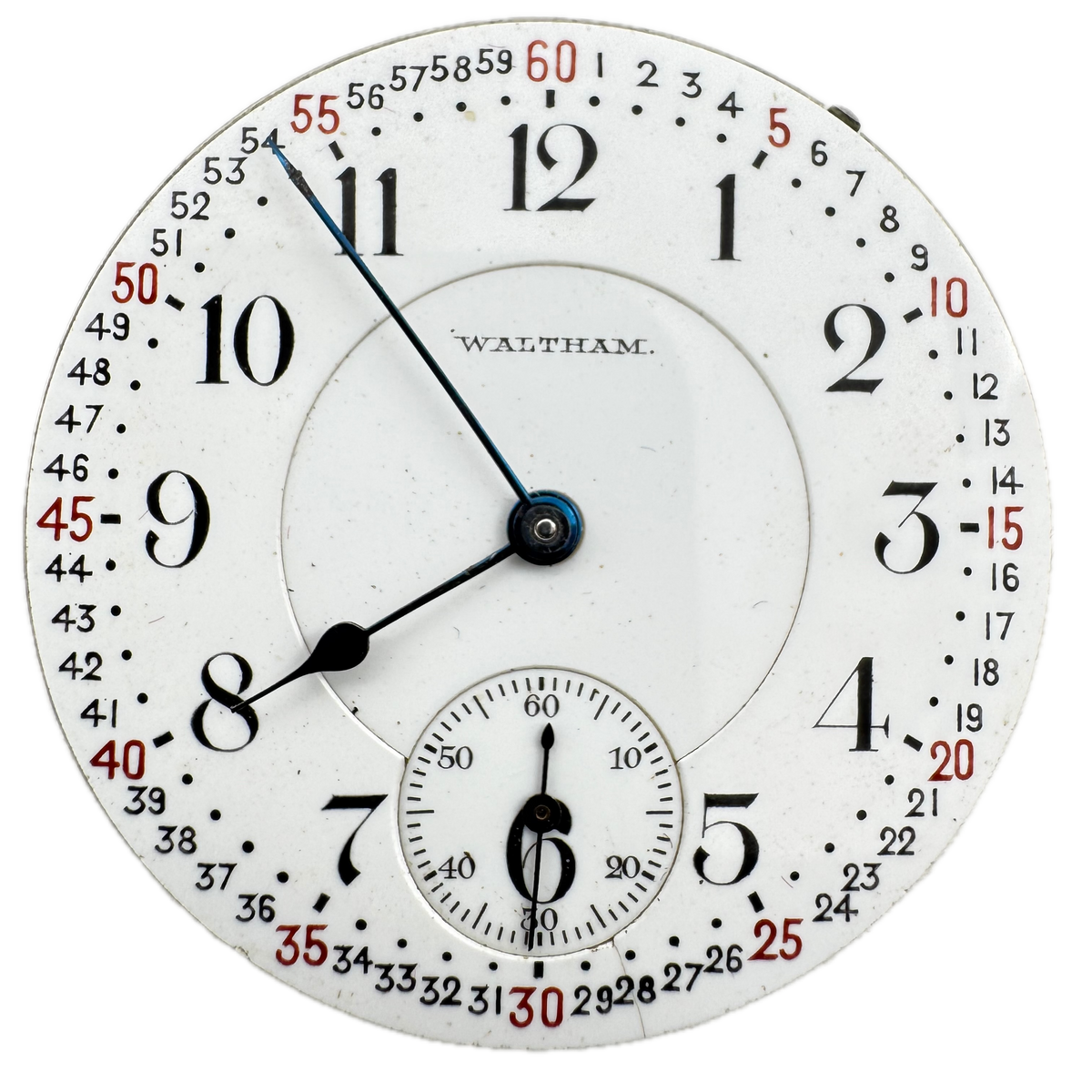 Waltham Montgomery Dial 1908