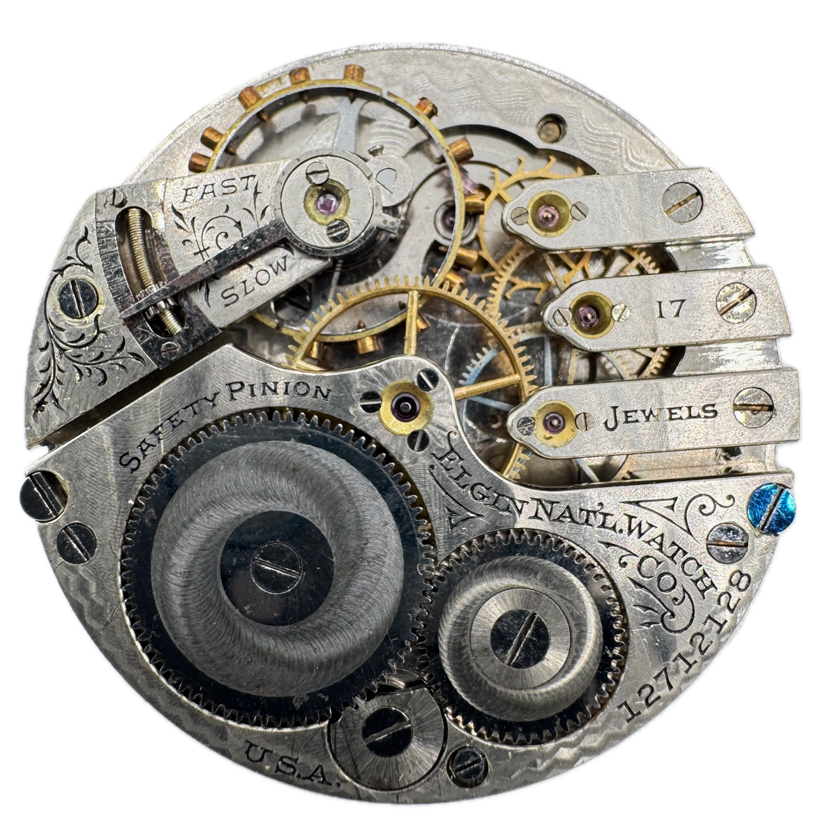 Elgin Boxcar Conversion Dial 1907