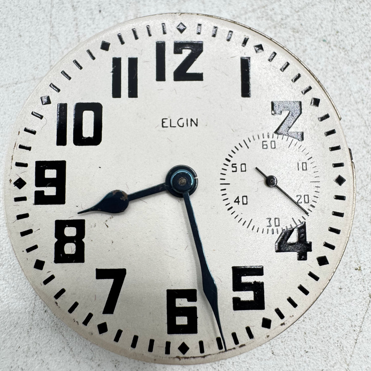 Elgin Boxcar Conversion Dial 1907