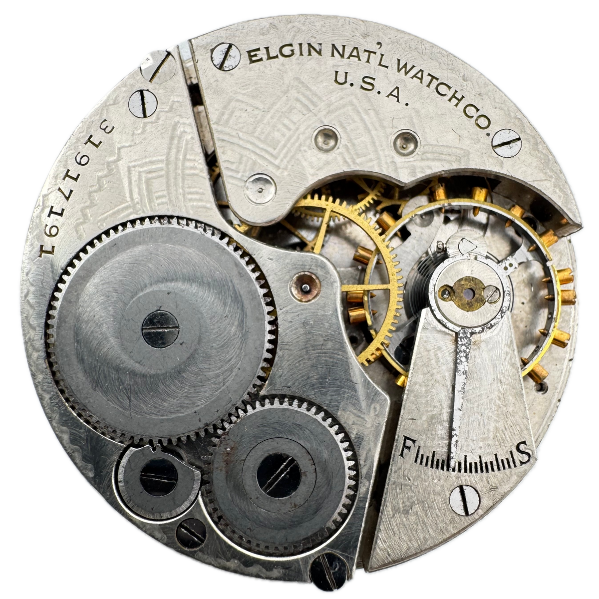 Elgin Heavy Arabic Dial 1929