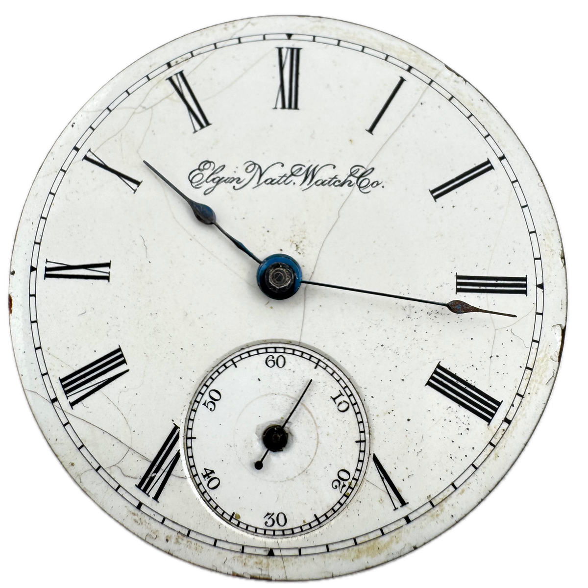 Elgin Natl. Watch Co. Single Sunk Roman Dial 1899