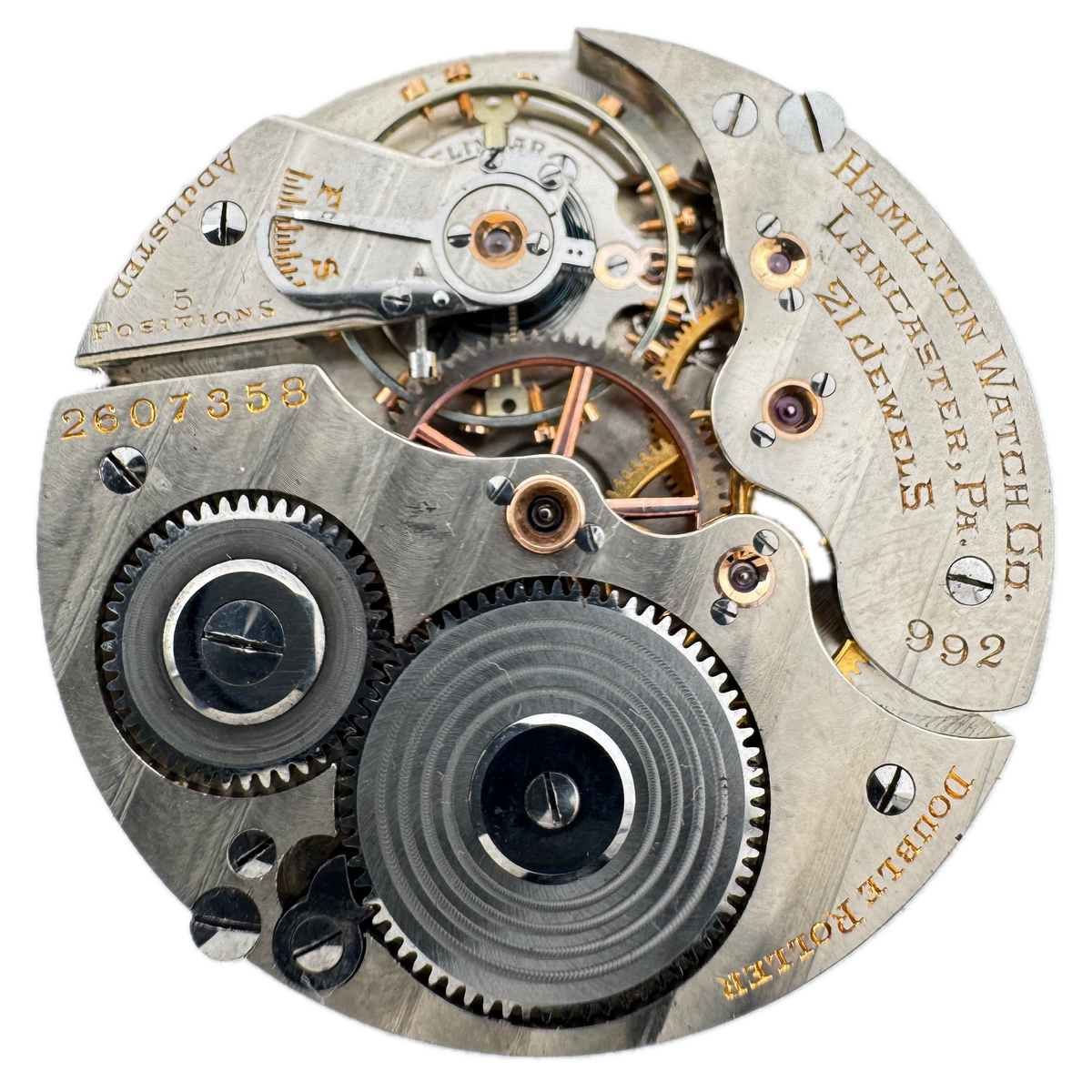 Hamilton Blind Man Dial 1937